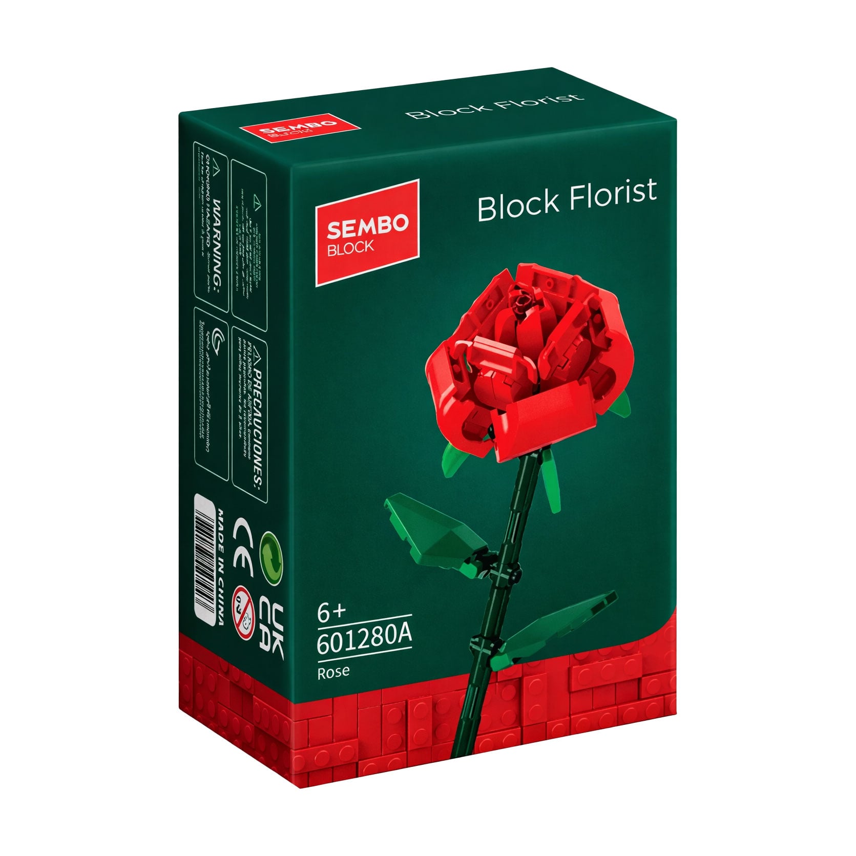 Конструктор Shantou Jinxing Block Florist Rose, від 6 років (601280A)