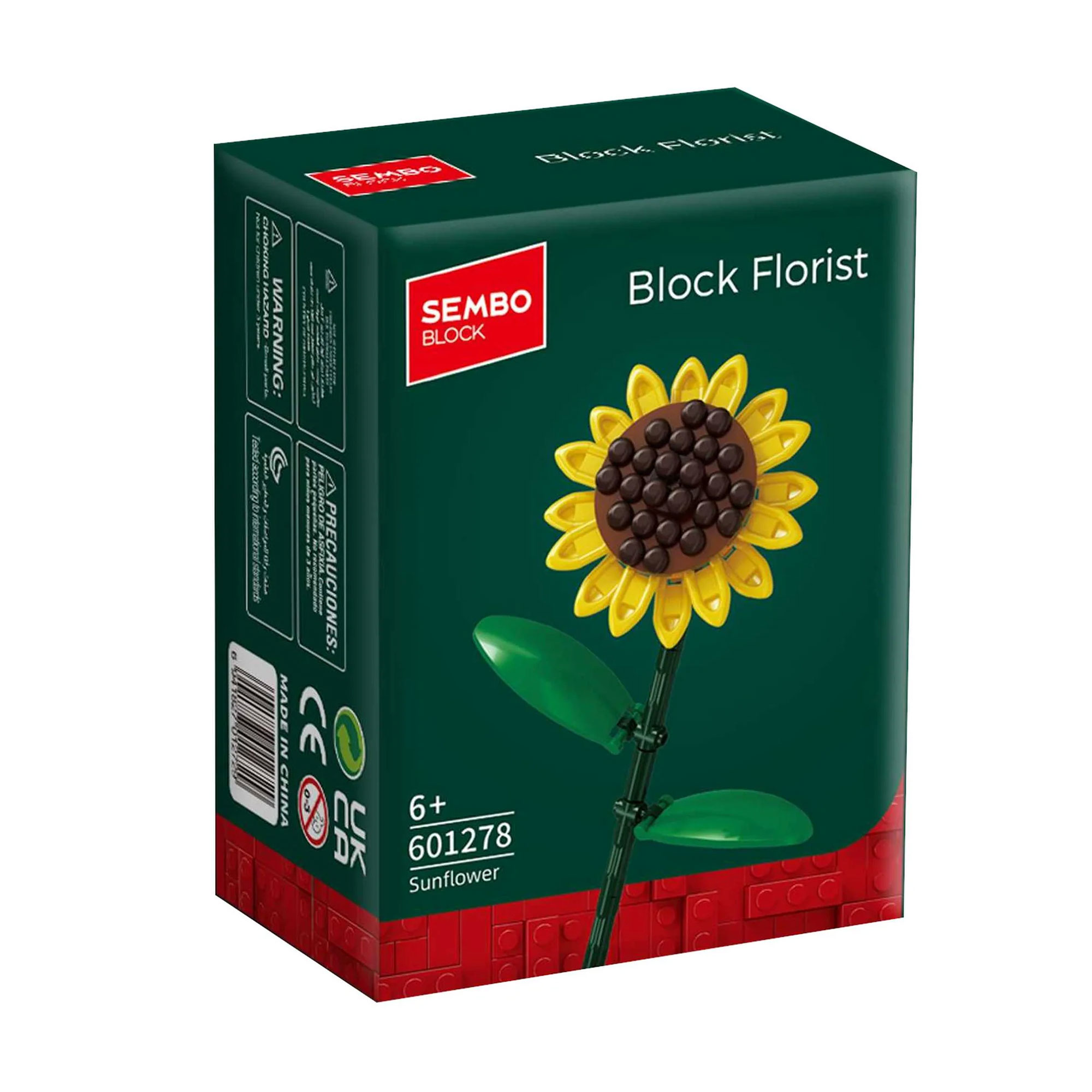 Конструктор Shantou Jinxing Block Florist Sunflower, від 6 років (601278)